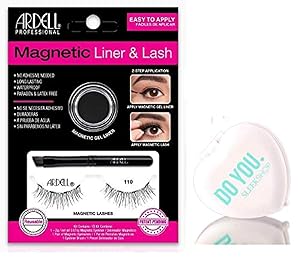 Ardell Professional Magnetic Lashes (with Sleek Compact Mirror) (Lash & Liner Set - 110)