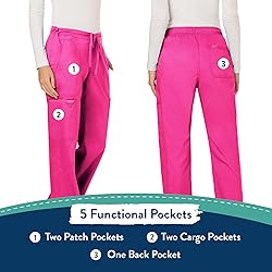 Cherokee Scrubs for Women Mid Rise Moderate Flare