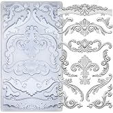Scrollworks Mold for Polyclay Air Dry Clay Plaster