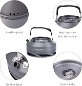 Fire-Maple FMC-XT1 Camping Tea Kettle 0.7L Hard Anodized Aluminum view 3