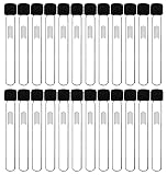 EISCO 24PK Test Tubes, 5ml - Bakelite Screw Cap