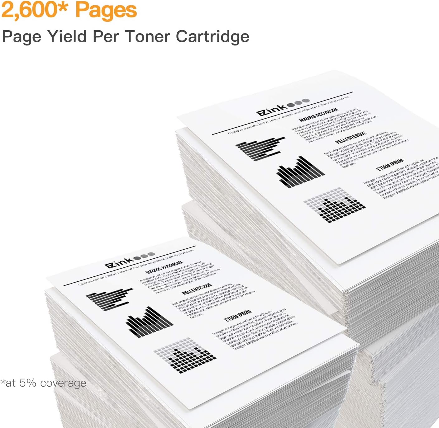 E-Z Ink (TM) Compatible Toner Cartridge Replacement for Brother TN660 High Yield to use with HL-L2300D HL-L2320D HL-L2380DW HL-L2340DW MFC-L2700DW MFC-L2720DW MFC-L2740DW Printer (Black, 1 Pack): Office Products