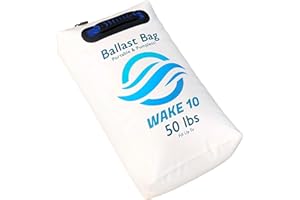 WAKE 10 Boat Ballast Bag - Portable and Pumpless - 50 lb. - Wakesurfing and Wakeboarding