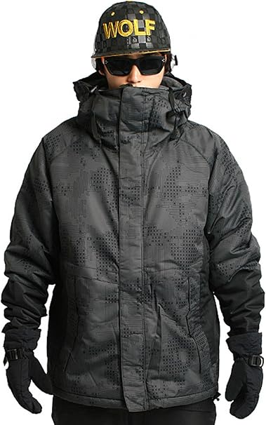 Amazon Co Jp Southplay メンズ サウスプレイ 防水 スキー スノーボードウェア ジャケット ジャンパー パーカーコレクション 服 ファッション小物