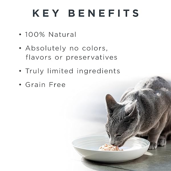 REVEAL NATURAL WET CAT FOOD, 12 PACK, LIMITED INGREDIENT, GRAIN FREE, TUNA WITH SEA BREAM IN BROTH, 2.47OZ POUCHES