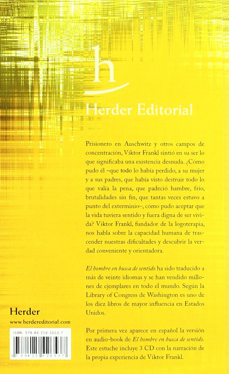 el hombre en busca de sentido amazon