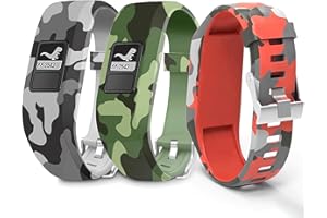FIVE STAR ONLINE Watch Bands Compatible for Garmin Vivofit 3 Bands/Vivofit Band/JR/Vivofit JR 2 Bands Sport Replacement Wristbands for Girls Women Kids with Metal Secure Clasp Watch Strap for Garmin Vivofit 3, 12Pack