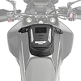 Rhinowalk Motorcycle Fuel Tank Bag, Magnetic Quick Release, Black, One Size, Leg Bag, Waist Pack