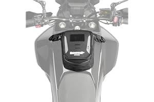 Rhinowalk Motorcycle Fuel Tank Bag,Magnetic and Strap on,Motorbike Tank Bag with Mobile Phone Pocket, Thigh bag,Leg Waist Chest Pouch,2.4L Backpack Motor Cycle Accessories