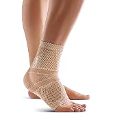 Bauerfeind - MalleoTrain - Ankle Support Brace - Helps Stabilize the Ankle Muscles and Joints For Injury Healing and Pain Relief - Left Foot - Size 2 - Color Beige