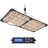 Grow Lights for Indoor Plants, Really Full Spectrum LED Grow Light-Built in UV395nm, with LM218B+ Diodes (544 Pcs),Hd Digital