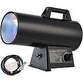 60,000 BTU Forced Air Propane Heater, Portable for Garage, Adjustable Liquid Propane for Shop, Jobsite, Construction Sites