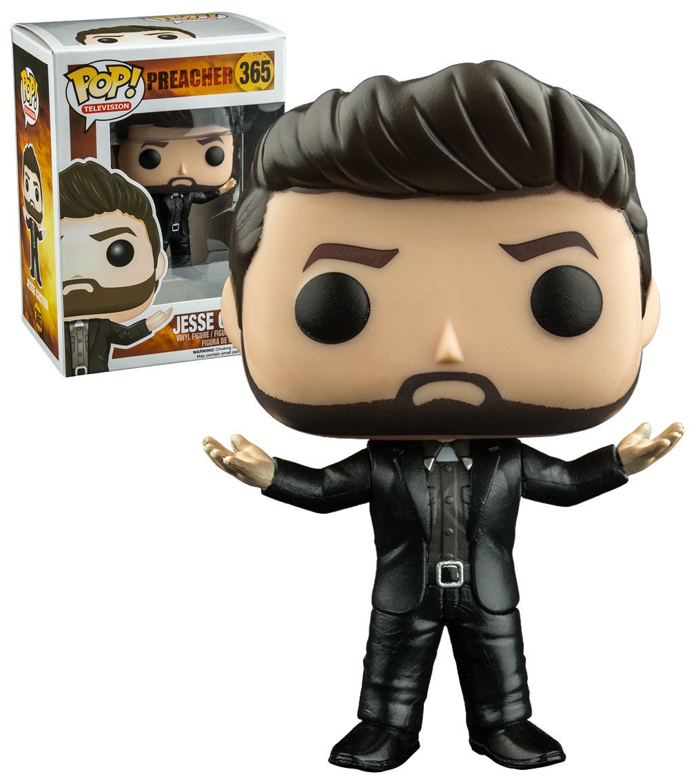 Funko - Figurine Preacher Tv - Jesse Custer Exclu Pop 10cm - 0889698111508