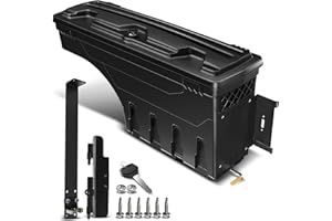 A-Premium Lockable Truck Bed Storage Box Case Tool Box Compatible with Ford F-150 F150 1997-2014 F-150 F150 Heritage 2004 Rig