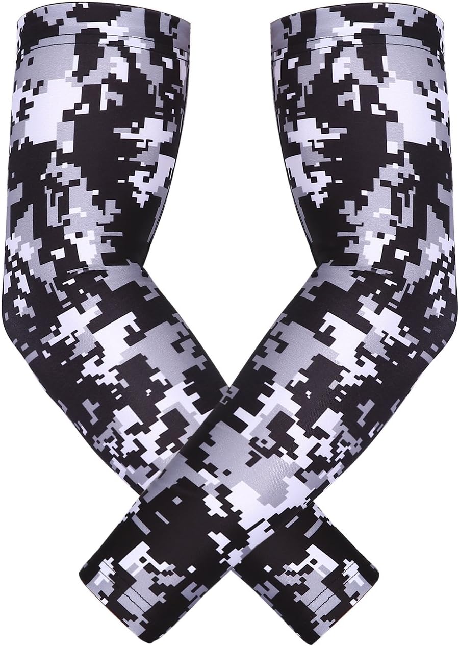 HDE Basketball Shooter Sleeve Army Digital Camo Arm Compression Cover