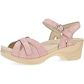 Dansko Season Stylish Sandal for Women - Lightweight with Added Arch Support - Durable PU Outsole for Long-Lasting Wear and Comfort Petal 8.5-9 M US