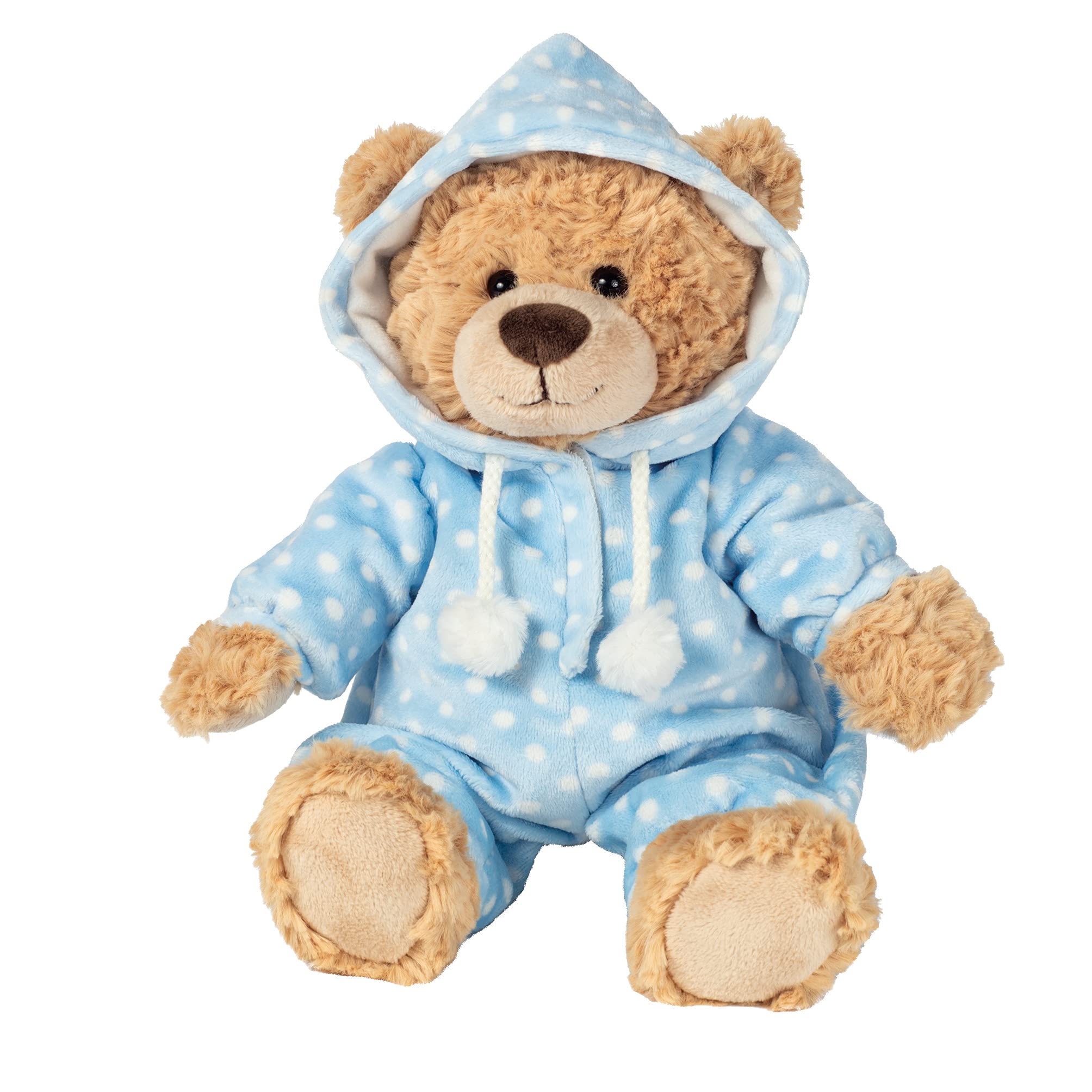 Teddy Hermann 91387 Teddy Bear Pyjama Bear blue 30 cm, cuddly toy