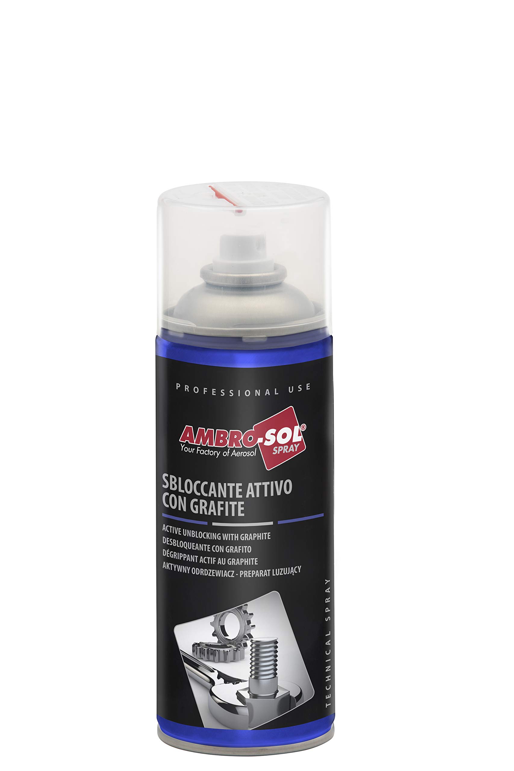 Ambro-Sol S158 Active Unblocking Lubricant with Graphite, Light Brown