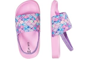 IceUnicorn Kids Girls Slide Sandals Toddler Slippers Boys Non-slip Summer Casual Beach Water Shoes for Indoor & Outdoor