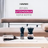 Hario Transparent Black Mini Mill Plus Hand Coffee Grinder Ceramic Burrs 24g view 7