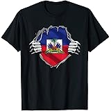 Wowsome!Haitian Super Haiti Haitian Flag Day Haitian Pride T-ShirtOEKO-TEX STANDARD 100