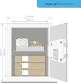 Yale Large Value Safe YSV/390/DB1 Digital Keypad 40 Litre 39x35x36 cm view 8