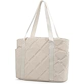 SUPACOOL Tote HandBag for Women, Womens Crossbody Purse Bags, Lightweight Womens Tote Handbags, Quilted Puffy Totebag