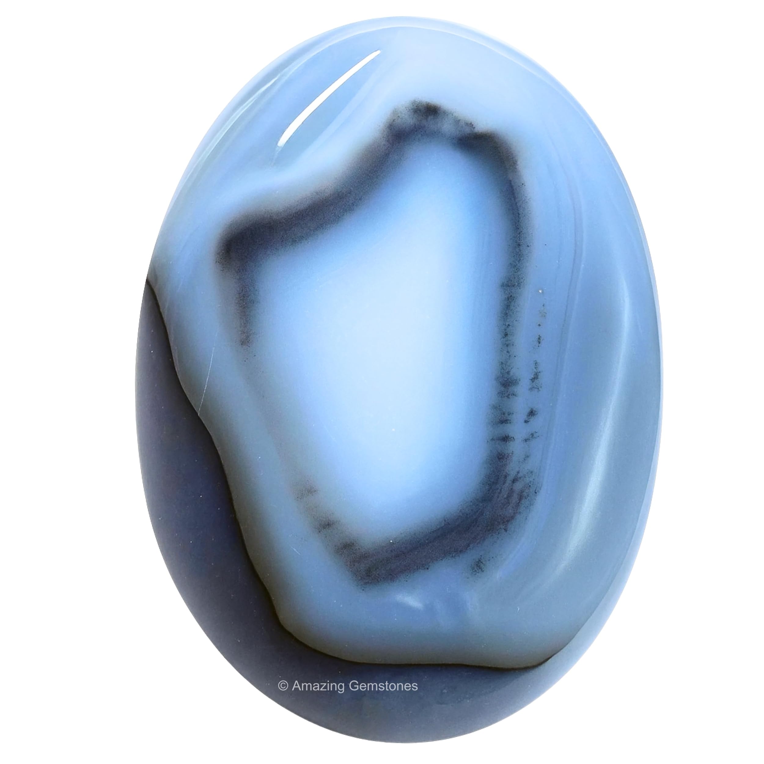 Dendrite Agate Crystals and Healing Stones - Large Palm Stone Crystals Piedra - Crystal for Good Luck, Positive Energy, Meditation - Unique Stocking Stuffers and Birthday Gifts for Women, Men