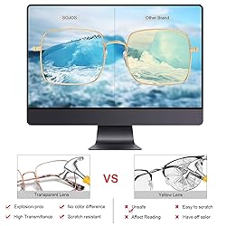 SOJOS Blue Light Blocking Glasses Women Small