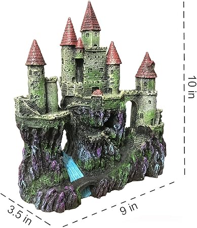 gothic fish tank decorations