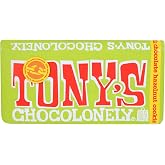 Tony's Chocolonely, Bar Milk Chocolte Nutty Crunch Circles, 6.35 Ounce
