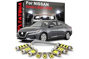 LED Interior Light Kit Package Replacement for NISSAN Sentra 2020 2021 2022 2023, Super Bright 6000K White Bulbs + Install To