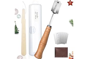 Bread Lame Dough Scoring Tool, Professional - Grade Baguette & Sourdough Scoring Tool with Razor Blades and Storage Cover, La