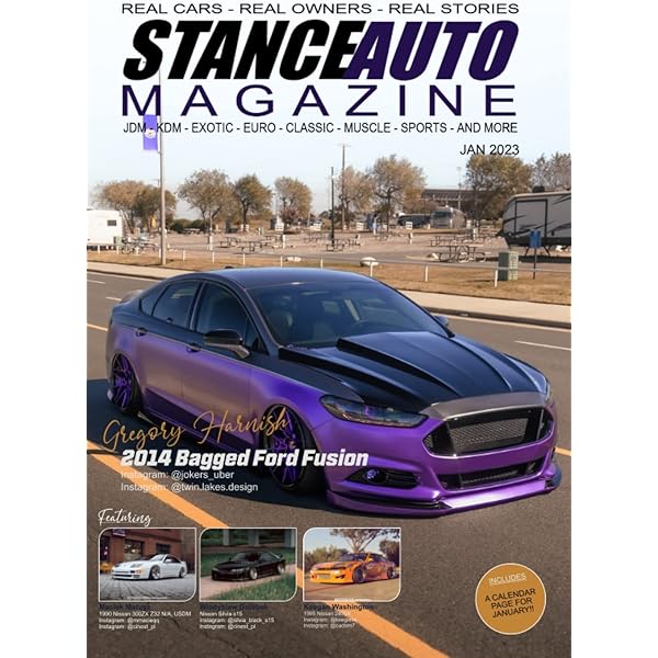 Stance Auto Magazine February 2023 Paperback
