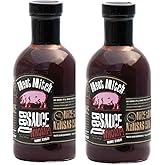 Meat Mitch WHOMP! BBQ Sauce, 21.0 Ounce (Pack of 2) - Kansas City Style Competition Barbecue