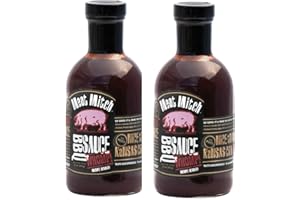 Meat Mitch WHOMP! BBQ Sauce, 21.0 Ounce (Pack of 2) - Kansas City Style Competition Barbecue