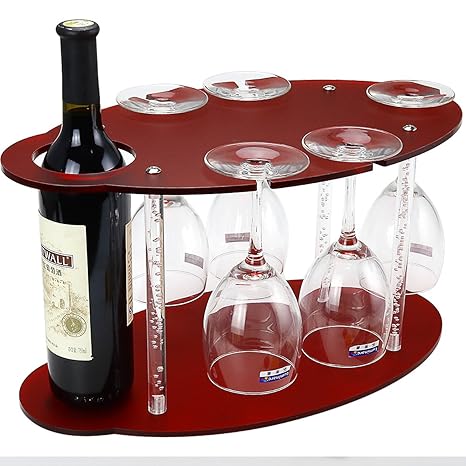 Wine Glass Holder Tabletop Wine Racks Free Standing Wine Glass