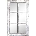 Amazon.com: Barnyard Designs 24x40 Windowpane Wood Farmhouse Wall ...