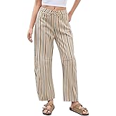 Kedera Womens Striped Jeans Mid Rise Barrel Jeans Baggy Wide Leg Casual Fun Pants Relaxed Fit Y2K Trendy Mom Denim Pants