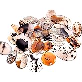 3pcs Montana Agate Gemstone Wholesale Cabochons Lot, Jewelry Making Loose Gemstone, Polished Home Decor Specimen, DIY, Wire Wrapping, Reiki, Healing Crystals, Bulk Gemstone Deal