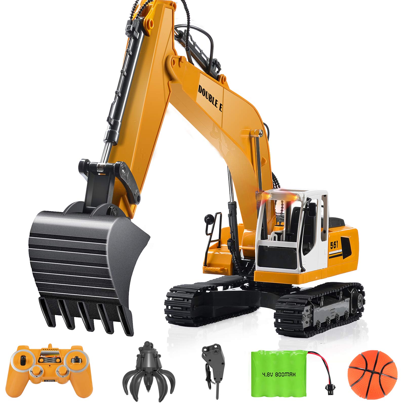 real remote control excavator