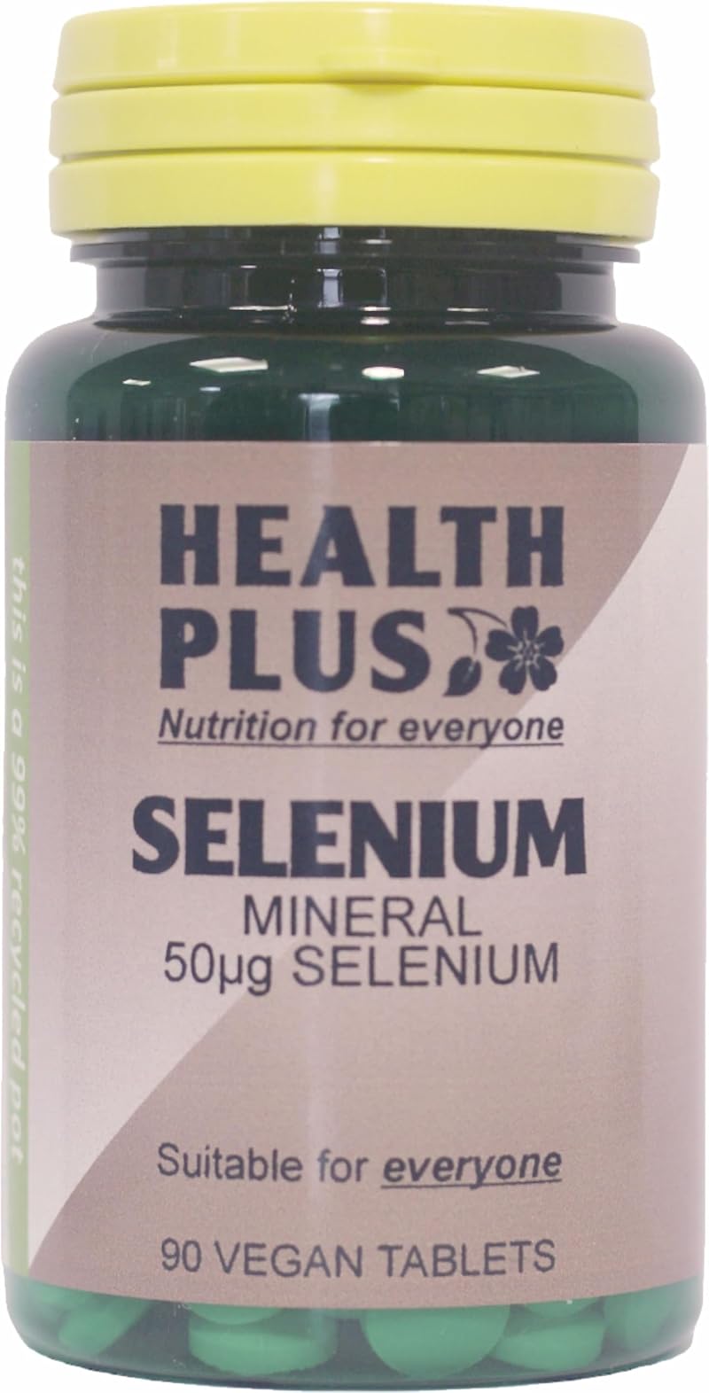 Health Plus Selenium 50µg Mineral Supplement 90 Tablets