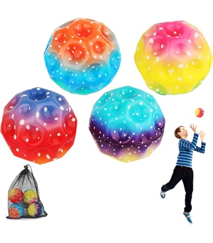 Sky Bounce Lot de 12 balles en caoutchouc Vert