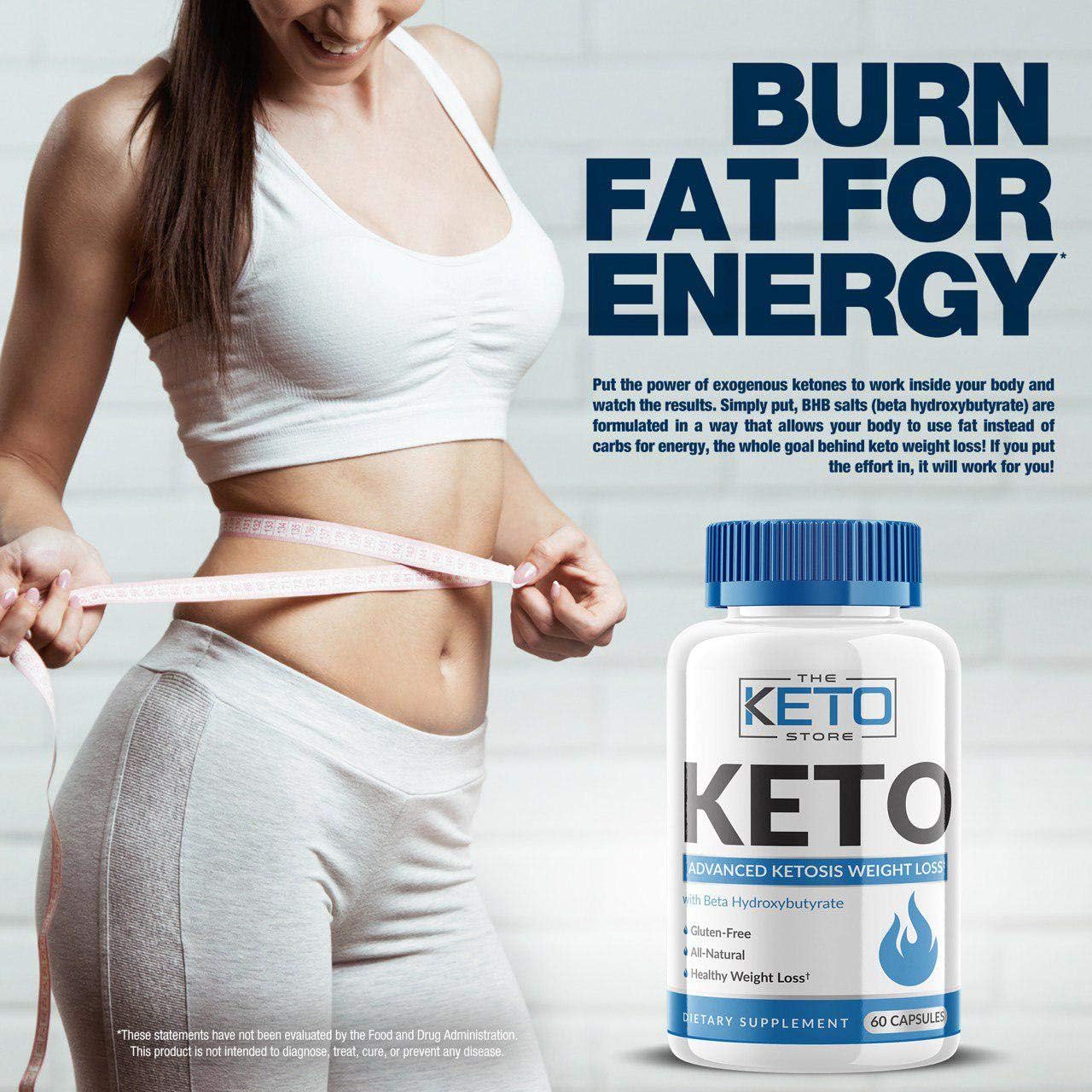 Keto Weight Loss Pills for Men and Women - Promotes Weight ...
