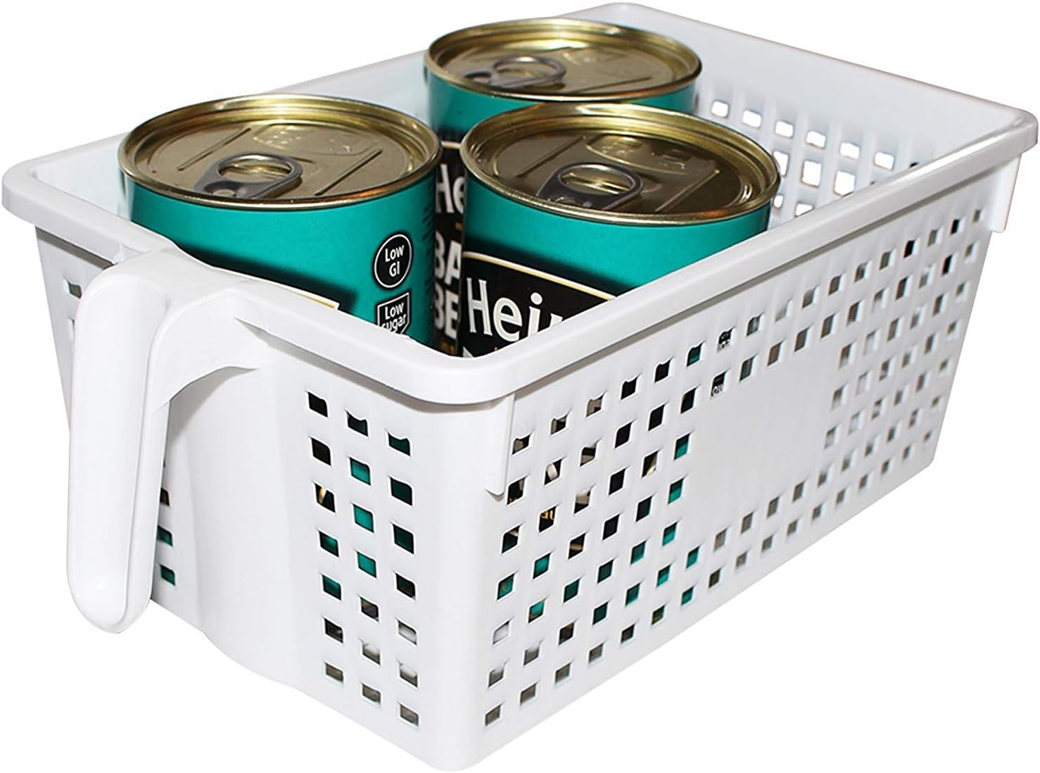 Kurtzy Kitchen Fridge & Cupboard Storage Containers with Handles (3