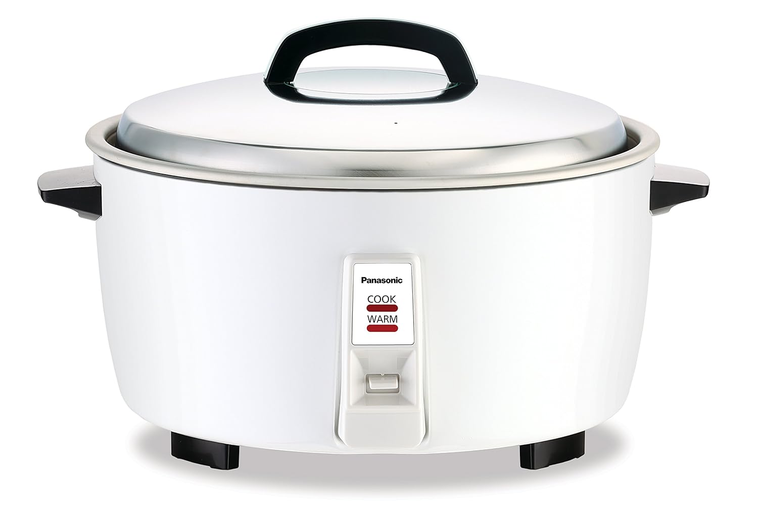 Panasonic SR-GA321H 17 Cup Commercial Automatic Rice Cooker with Keep Warm mode, White