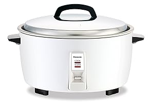 Panasonic SR-GA321H 17 Cup Commercial Automatic Rice Cooker with Keep Warm mode, White