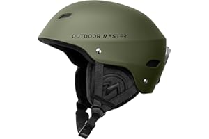 OutdoorMaster Kelvin Ski Helmet - Snowboard Helmet for Men, Women & Youth
