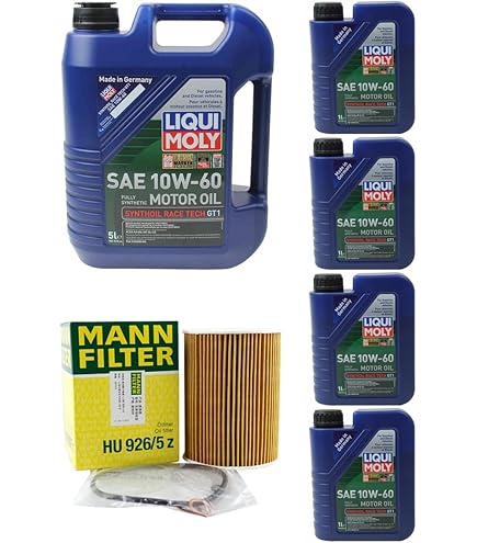 Amazon.com: Liqui Moly Synthoil Race Tech GT1 SAE 10W-60 | 20 L