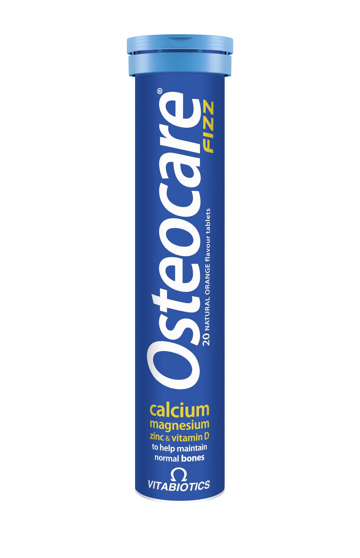 Osteocare Fizz Calcium Magnesium Vitamin D Selenium Effervescent Tablets - 20 Count (Pack of 1)